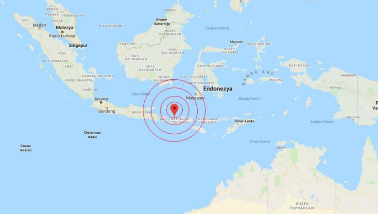 Endonezya’da 6,9 büyüklüğünde deprem