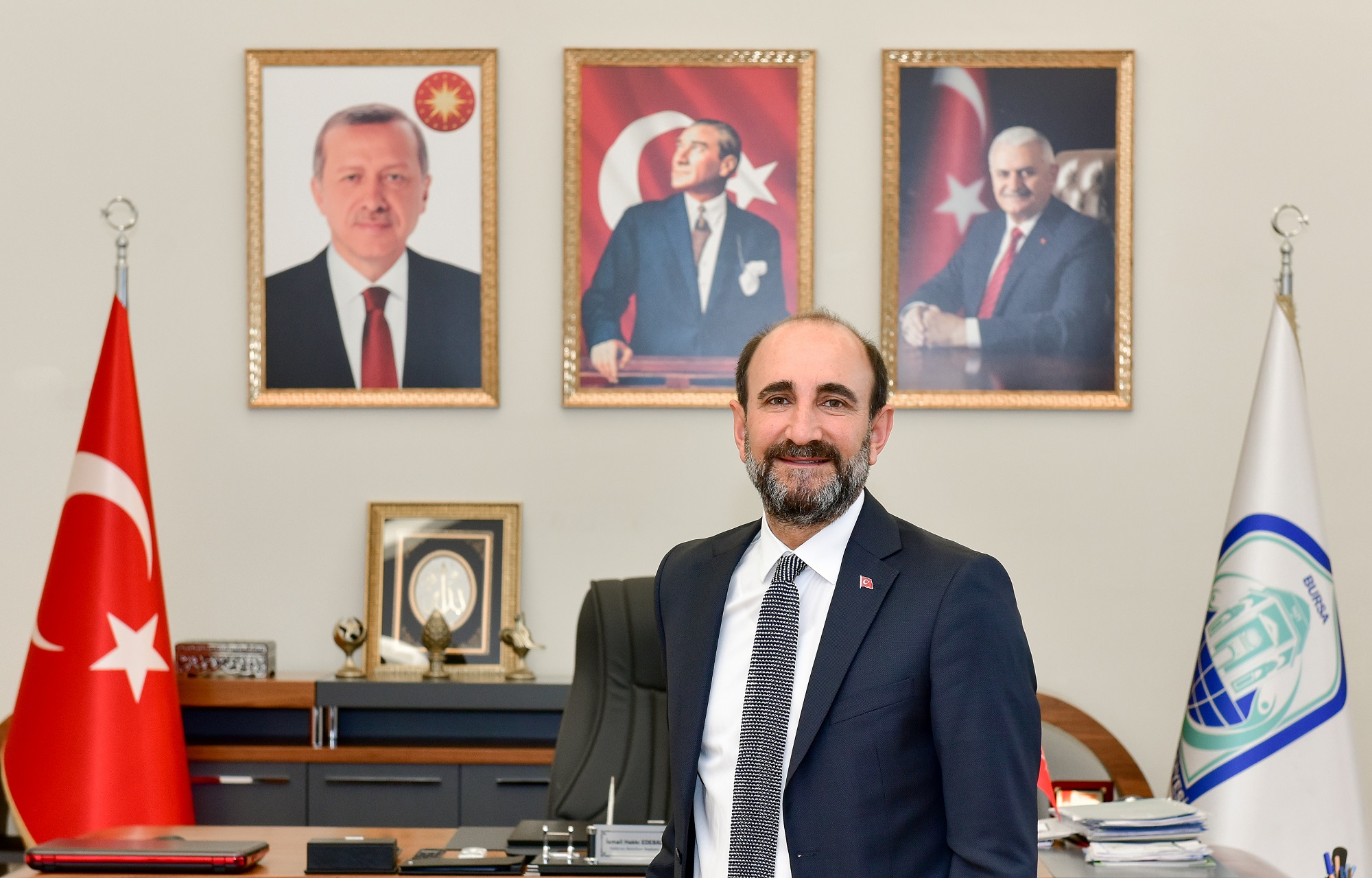 Bursa- Yıldırım Belediye Başkanı Edebali  Karadenizsiad’a Konuk Oldu
