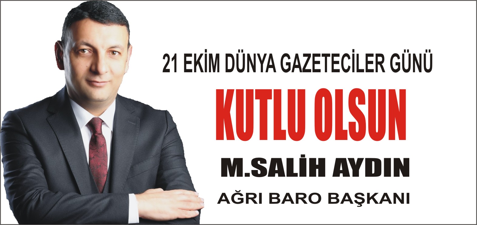 Baro Başkanı AYDIN’DAN 21 Ekim Dünya Gazeteciler Günü Mesajı