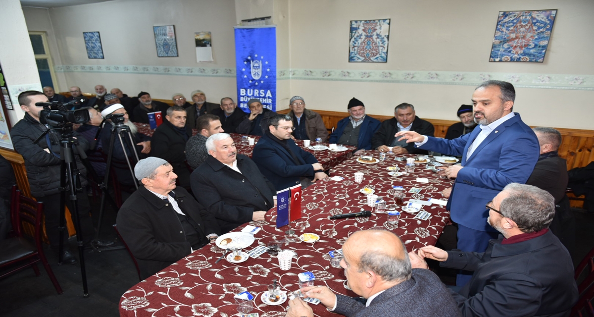 Başkan Aktaş, “Bursa’yı daha ileriye taşımanın derdindeyiz”