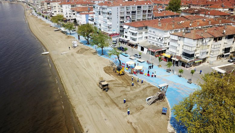 Bursa’da Plajlar yaza hazırlanıyor