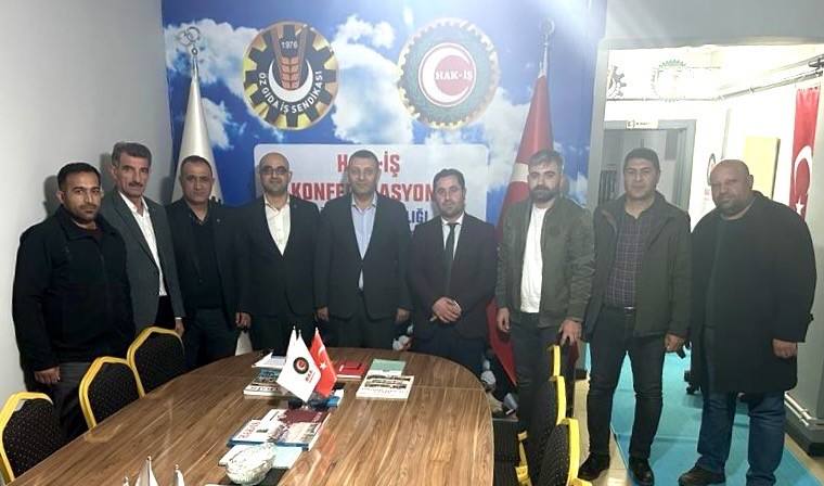 Av. Mehmet Salih Aydın’dan, Hak-İş Konfederasyonuna Ziyaret