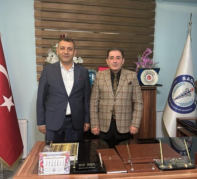 Av. Mehmet Salih Aydın’dan Memur-Sen’e Ziyaret