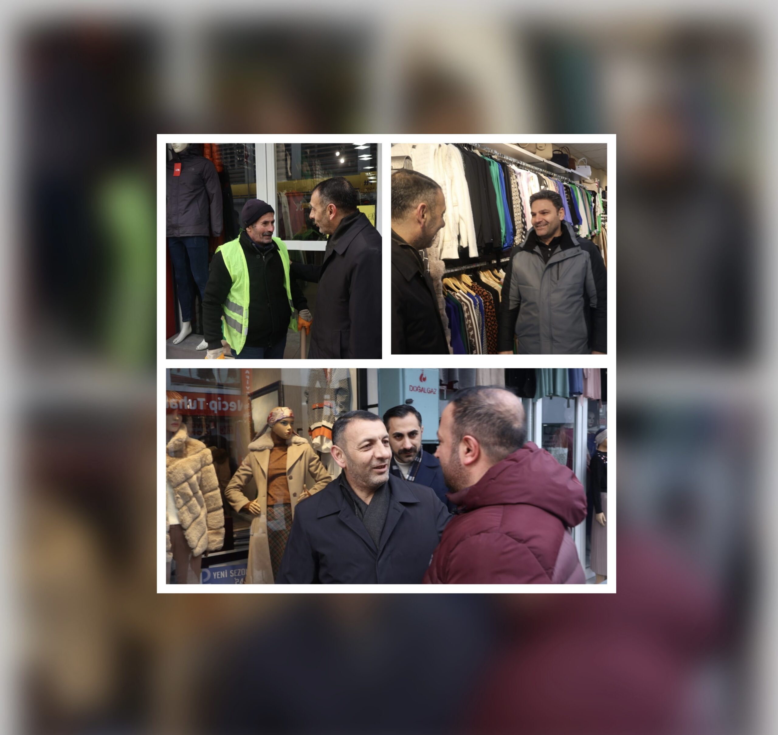 AK Parti Ağrı Belediye Başkan Adayı Aydın, esnafları ziyarette!