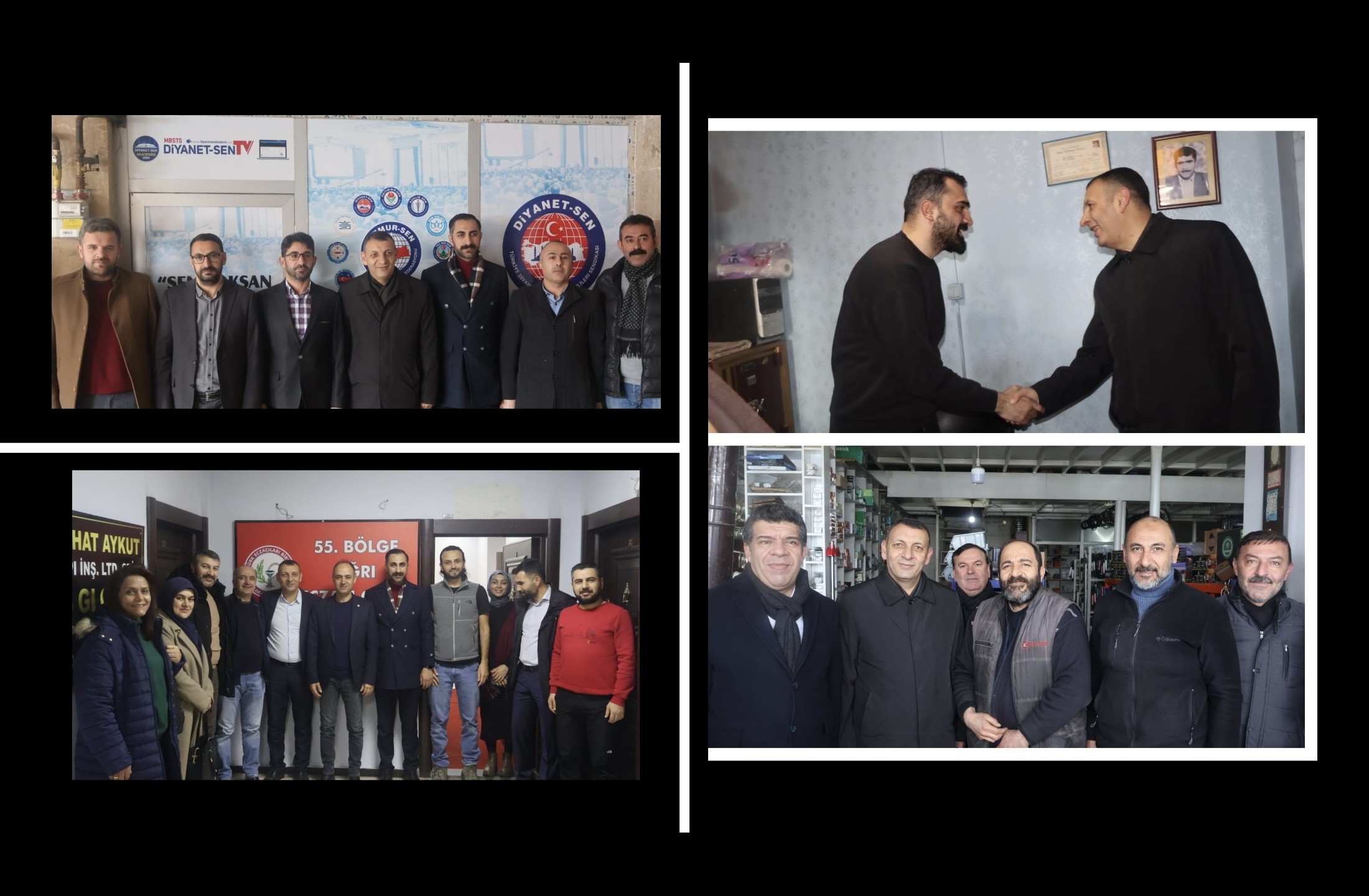AK Parti Ağrı Belediye Başkan Adayı Aydın’ın STK ve esnaf ziyaretleri devam ediyor