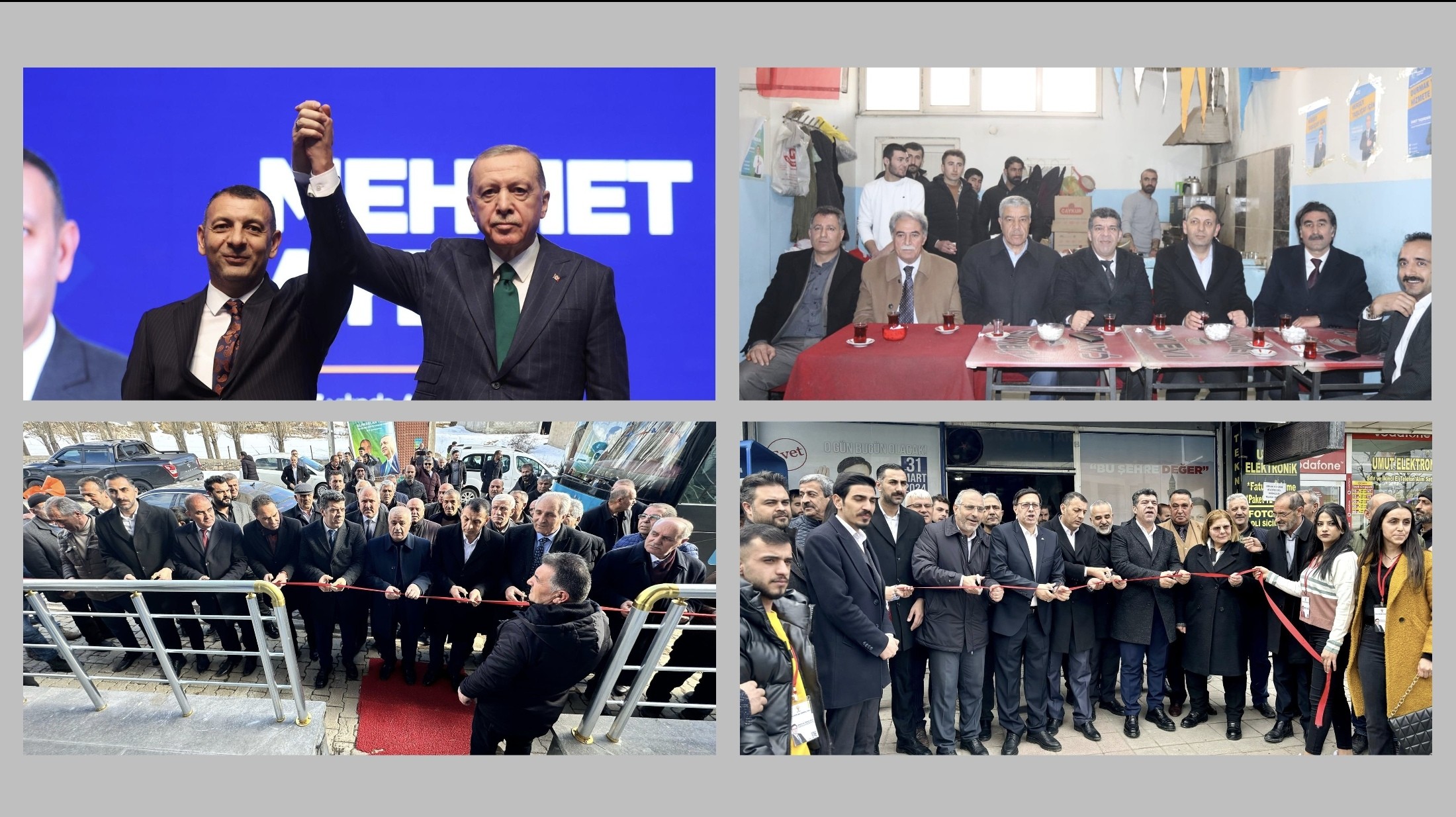AK Parti Ağrı Belediye Başkan Adayı Aydın, Ağrı’da sevinçle karşılanıyor