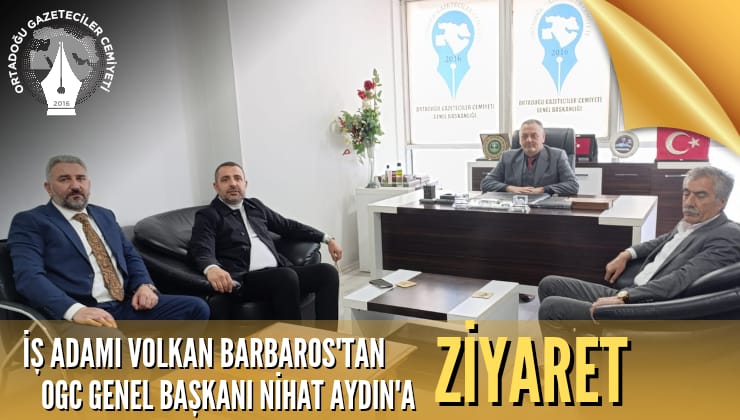 İş insanı Volkan Barbaros, AK Parti Ağrı Belediye Başkan Adayı Salih Aydın’ı Destekliyor!