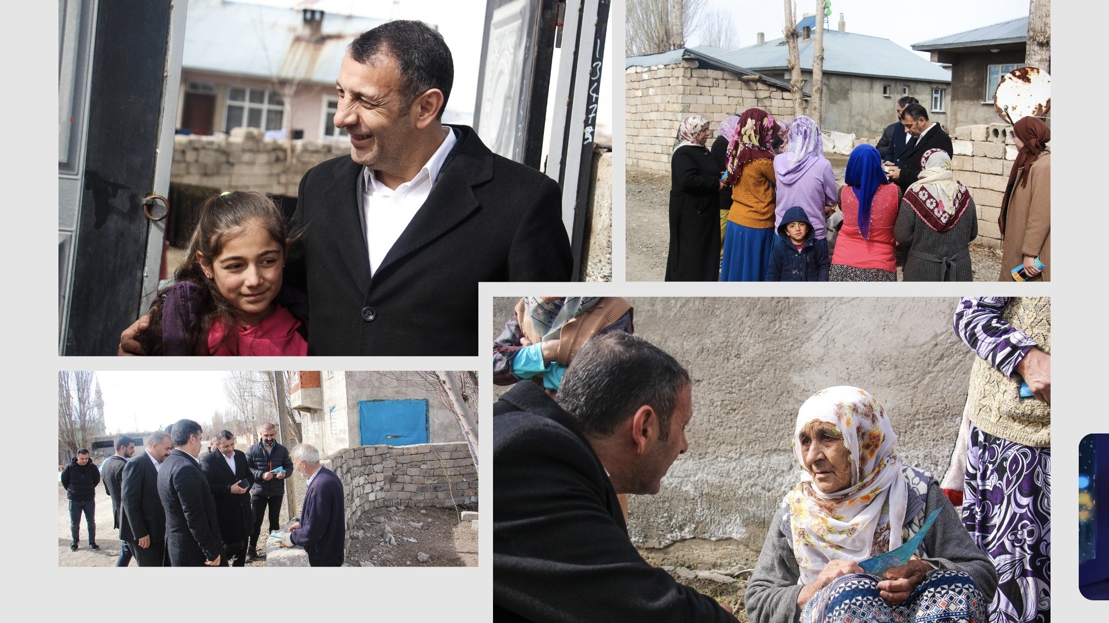 AK parti Ağrı Belediye Başkan Adayı Salih Aydın, Ağrı’da ayak basmadık nokta bırakmadı!