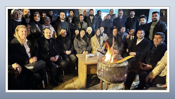 Ak Parti Ağrı Belediye Başkan Adayı Av. Mehmet Salih Aydın, TÜGVA Gençleriyle Bir Arada