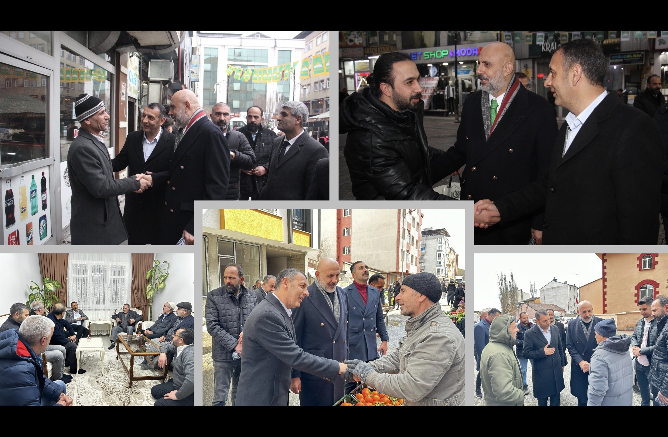 AK parti Ağrı Belediye Başkan Adayı Aydın, yılmadan çalışıyor!