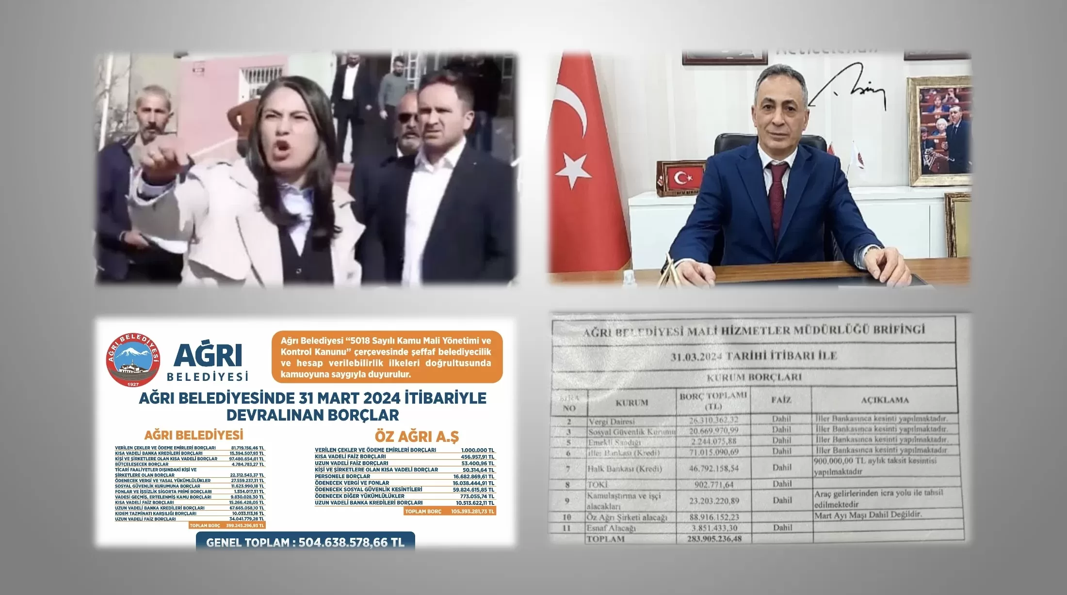 Ağrı Belediye Başkanı Hazal Aras, Hayali Borç Listesini Yayınladı!