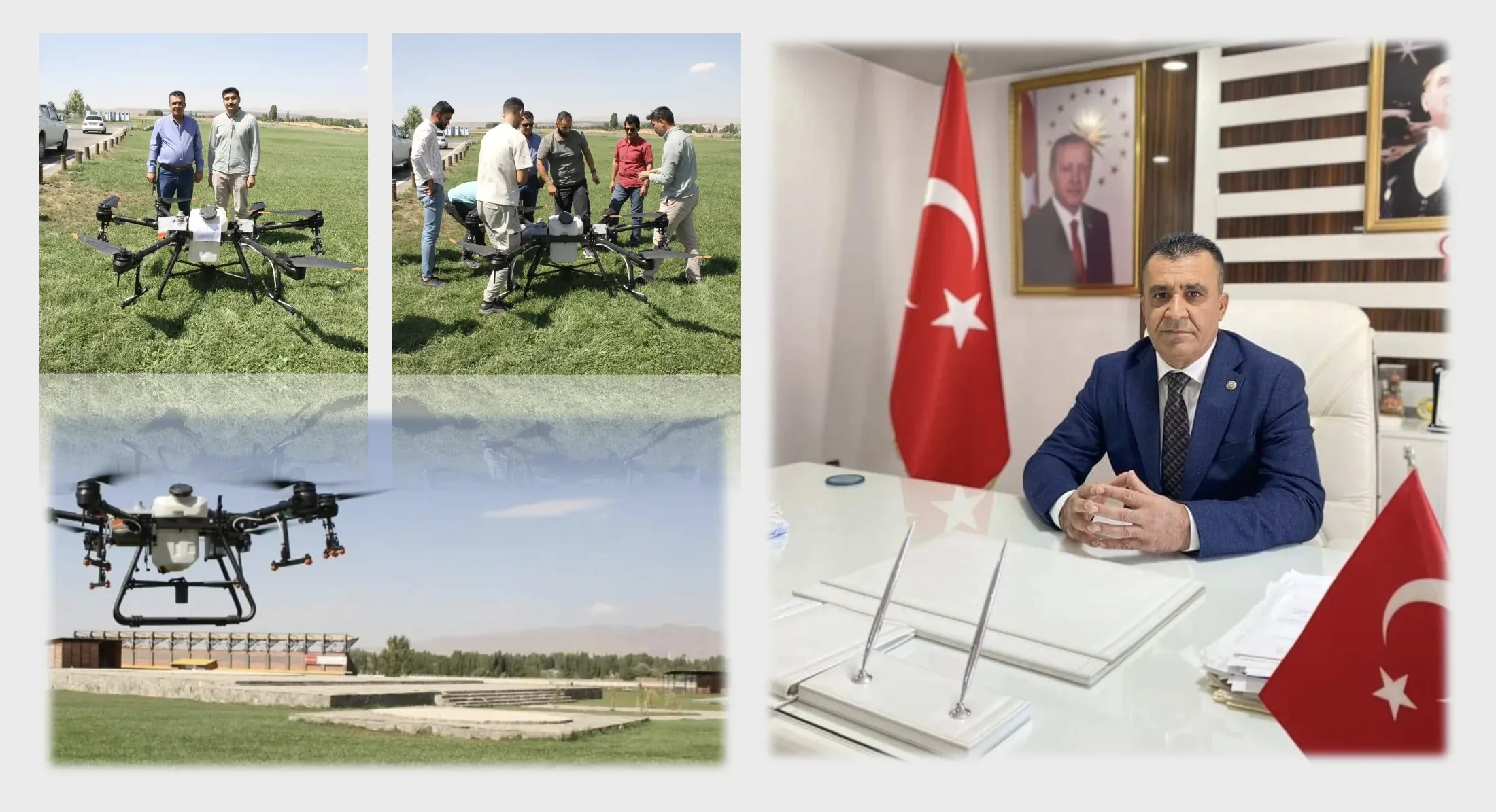 Malazgirt Ziraat Odası Başkanı Kılıç, çiftçilerine müjdeyi verdi!
