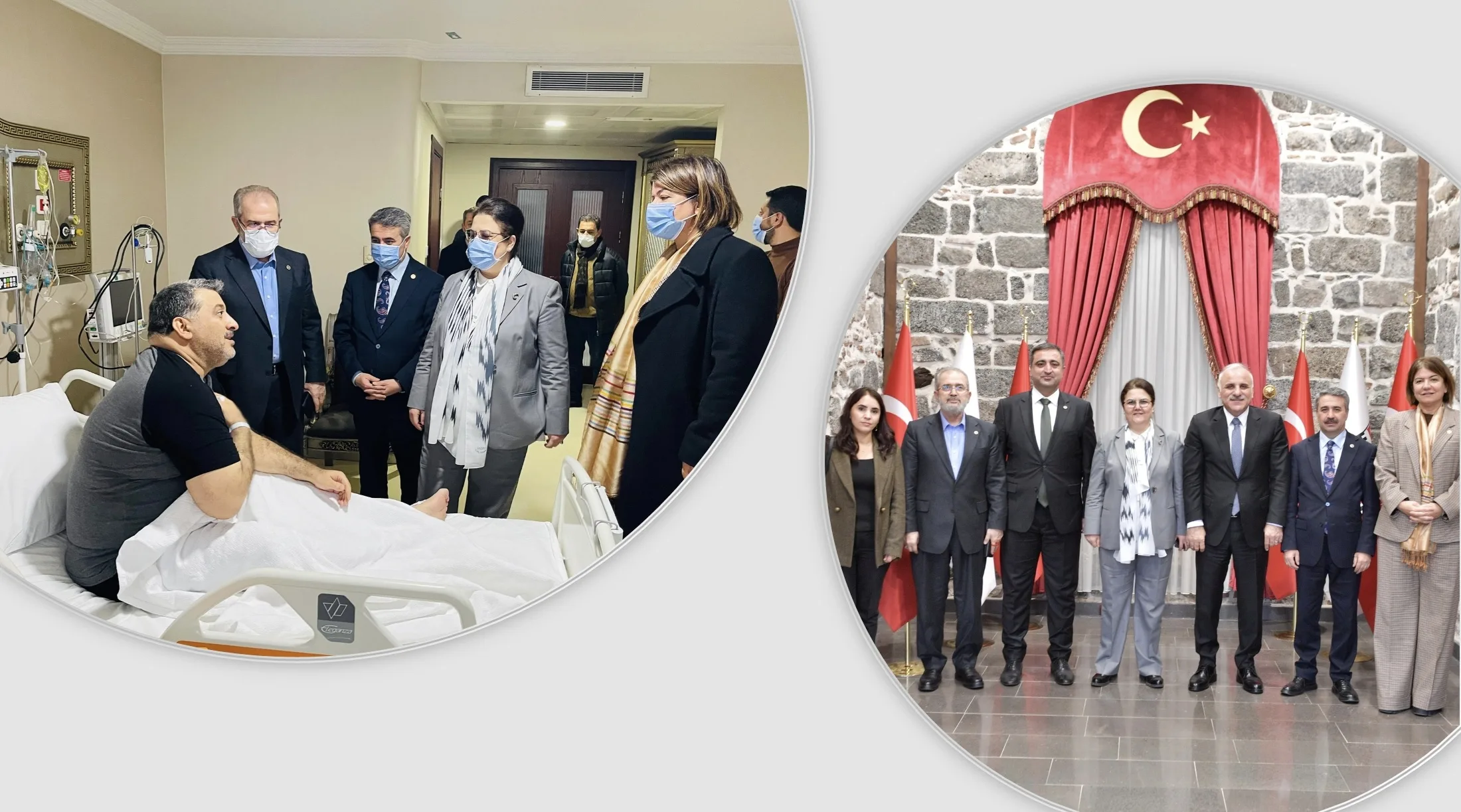 AK Parti Diyarbakır Milletvekili Ataman, Başkan Yanık ile ziyaretler gerçekleştirdi