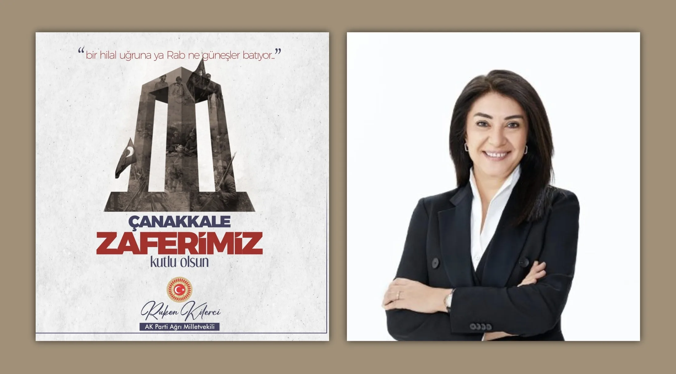 AK Parti Ağrı Milletvekili Kilerci’den 18 Mart Çanakkale Zaferi ve Şehitleri Anma Günü mesajı